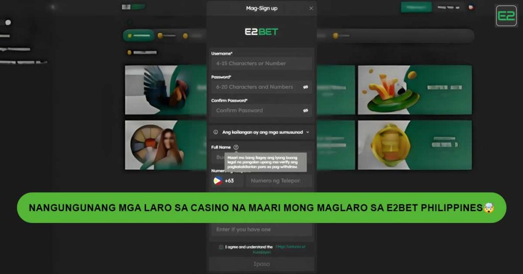 Casino na Maari Mong Maglaro sa E2Bet Philippines