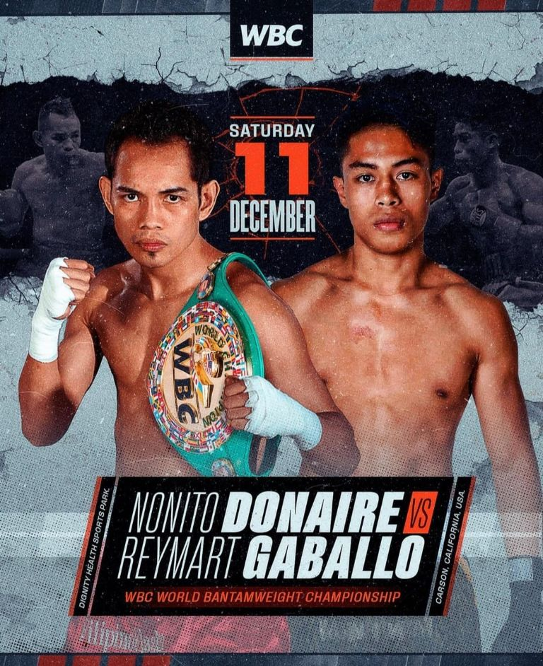 NONITO DONAIRE VS REYMART GABALLO